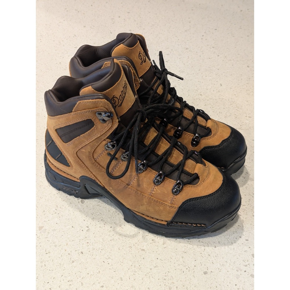 NWOB! Danner 453 GTX Waterproof Terra Force Hiking Boots Men's Sz 10 D Brown Tan